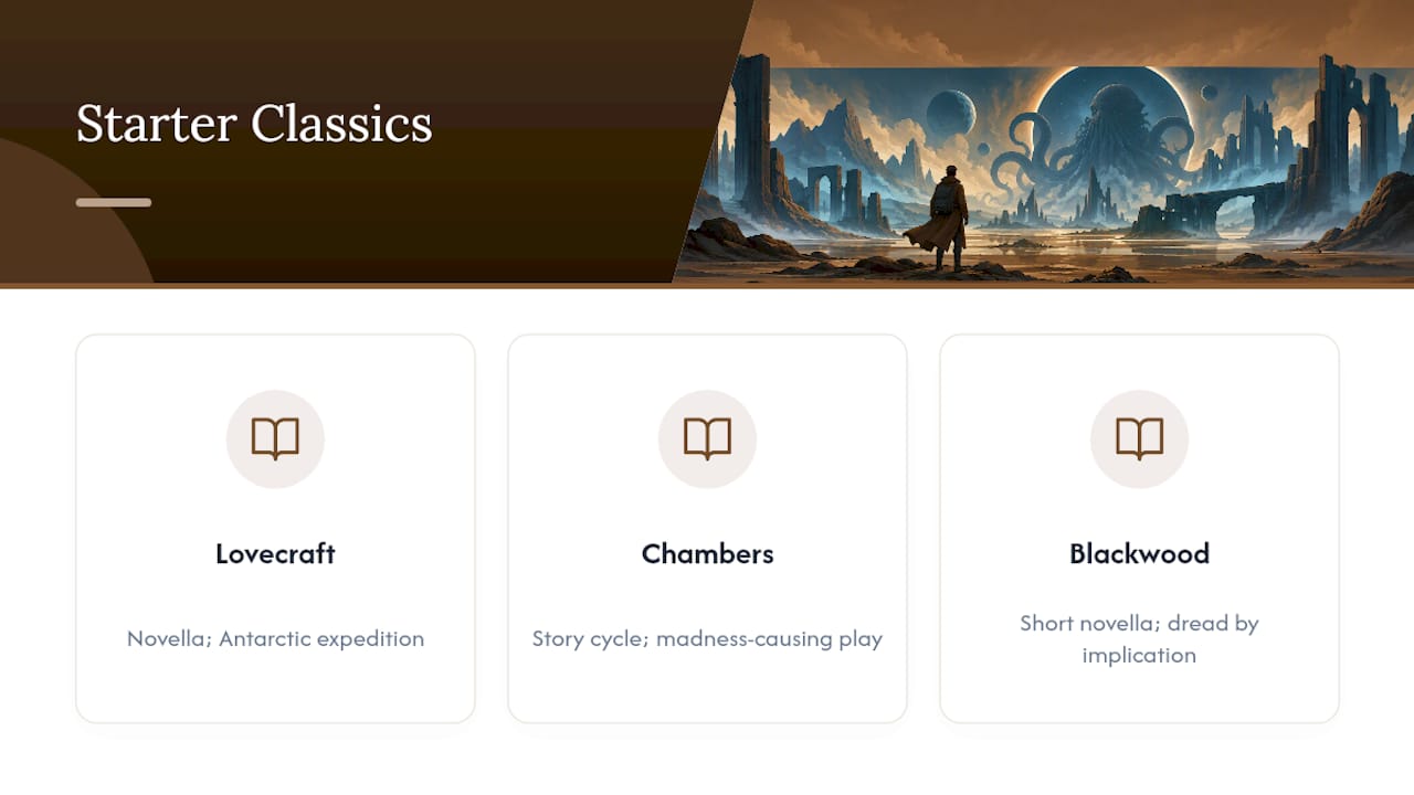 Starter classics — overview diagram