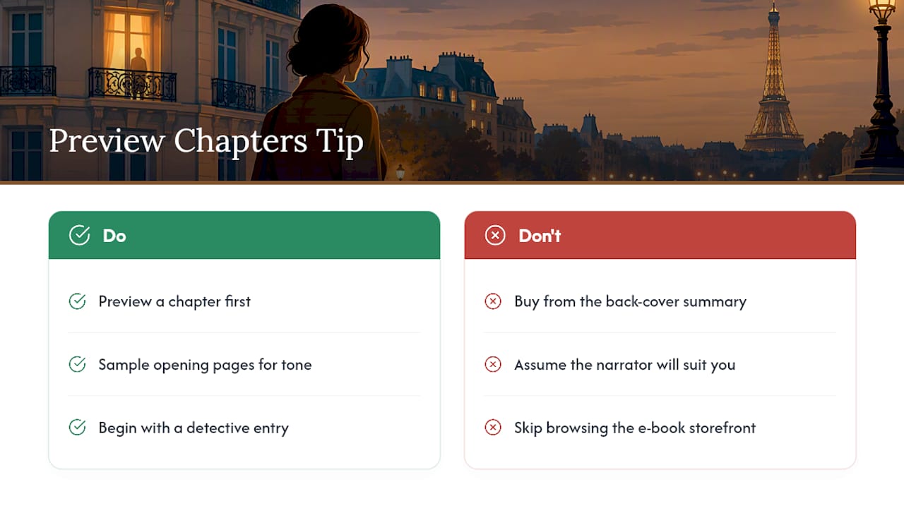 Try Preview Chapters and Find Your Next Thriller — overview diagram